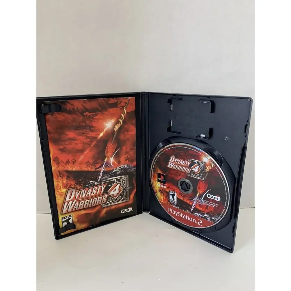 Kill Zone & Dynasty Warriors 4 Koei PS 2, (LOT OF 2) W/MANUALS, TESTED & WORKING